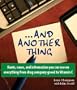 ...And Another Thing: Rants, raves, and information you can use on everything from drug company greed to Vitamin C