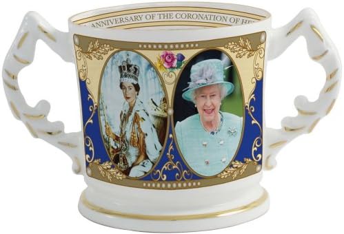 Aynsley 60th Anniversary Coronation Queen Elizabeth II Loving Cup