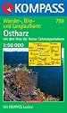 Kompass Karten, Ostharz: Wanderkarte. Mit dem Netz der Harzer Schmalspurbahnen