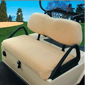 Classic Accessories Fairway Golf Car Fleece Seat Cover (Fits golf car Bench Seats)