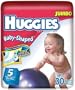 Huggies Baby-Shaped Fit Diapers with Gigglastic Waistband, Size 5, 30-count