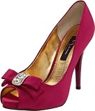 Nina Women's Elke1 Platform Pump,Fuschia Luster,8 M US