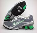 Nike Shox Wmns Vivify + Running Shoes Silver Green