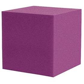 Auralex 12CUBEPLU 12 CornerFill Cube; 2- 12x12x12 Pieces in Plum by 