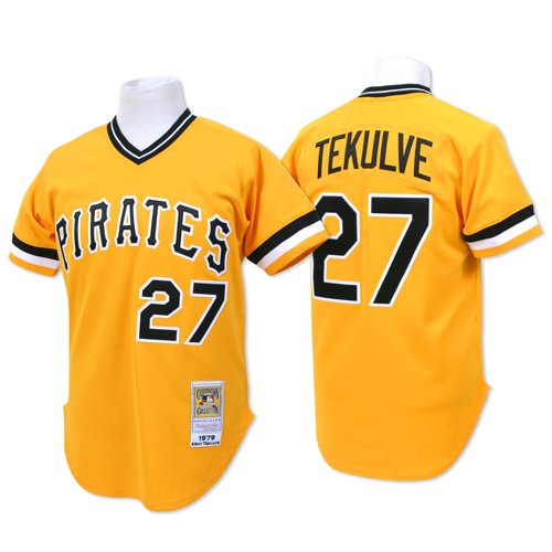 Pittsburgh Pirates Authentic 1979 Kent Tekulve Alternate Jersey By Mitchell & Ness 48