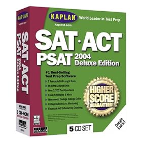 Kaplan SAT/PSAT/ACT 2004 Deluxe Edition
