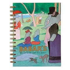 Babar's Museum Wire-o Bound Blank Journal
