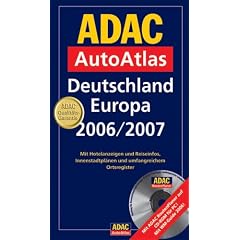 ADAC AutoAtlas Deutschland / Europa 2006/2007