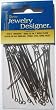 2" Brass Eye Pin, Nickel Plated, 36 Pc/Pkg