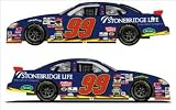Carl Edwards #99 Stonebridge Life Insurance / Pocono Win / 2005 Ford Taurus / 1:24 Scale Preferred Series Diecast Car