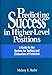 Predicting Success in Higher-Level Positions: A Guide to the System for Testing and Evaluation of Potential