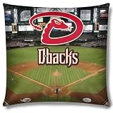 Arizona Diamondbacks Photo Real Toss Pillow 18x18 - MLB Baseball