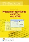 Programmentwicklung mit C/C++ und HTML.