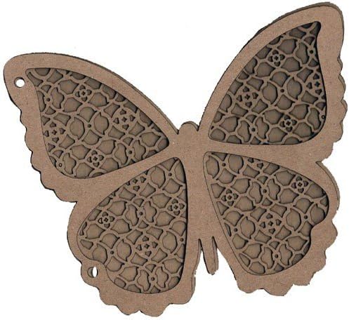 Butterfly Album Laser Cut Chipboard - Leaky Shed Studio