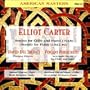 Carter: Sonata for Cello and Piano Sonata