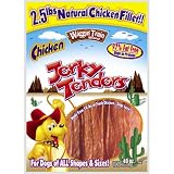 Pet Supplies : Waggin' Train Chicken Jerky Tenders Dog Treats (Dog Food) - 40 oz (That's 2.5 Pounds of Natural Chicken Fillet)