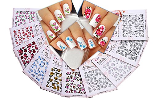Nail art water slide tattoo stickers decals ♥ immense…