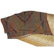 Soft Blanket Pure Wool Asian Jacquard Pattern India 82 inches x 60 inches