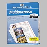 Hammermill(R) Multipurpose Paper, 3-Hole Punched, 8 1/2in. x 11in., 20 Lb., 92 Brightness, Ream Of 500 Sheets