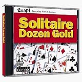 Snap! Solitaire Dozen Gold, Jewel Case Only