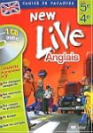 Cahier de vacances New Live : Anglais...
