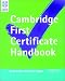 Book Cambridge First Certificate Handbook