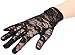 Simplicity Sexy Sheer Lace Floral Short Tulle Bridal Wedding Gloves, Black