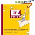 Business and Sales Correspondence (Ez Series) by Verne Meyer, Pat Sebranek, and John Van Rys