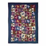 Patch Magic Twin Primitive Hearts Duvet Cover, 70-Inch by 88-Inch