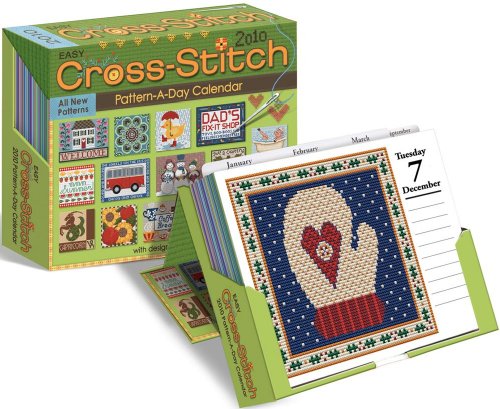Cross-Stitch Pattern a Day: 2010 Day-to-Day Calendar