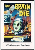 The Brain That Wouln`t Die: 16x9 Widescreen TV.