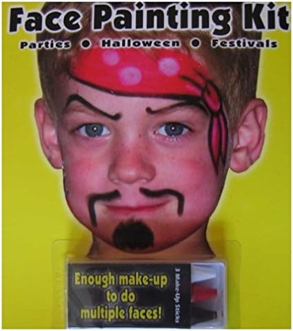 Pirate Face Painting Kit