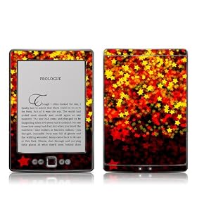 Amazon Kindle 4th gen. Vinyl Decal Skin Kit - Stardust Fall