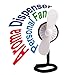 MasterPal Telego Rechargeable Fan (Black): A Personal Portable Fan Rechargeable Battery Operated Fan With Popular Aroma Dispenser Feature Better Clip On Tail Design (Black)