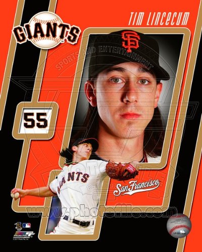 Tim Lincecum - San Francisco Giants - MLB 8x10 Photo (2011 studio)