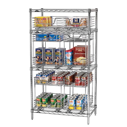 Household Essentials CB2000-6 Glidez Set of 8 Chrome Brackets