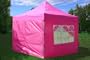 10x10 Pop Up 4 Wall Canopy Party Tent Gazebo EZ Pink