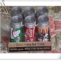 Ice Cold Sold Here Pop Can Shaped Cup Mug Sets, 6 pcs in a bundle