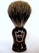 100% Pure Badger Bristle Shaving Brush with Rosewood Handle & Free Stand from Parker Safety Razor