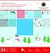 Martha Stewart Crafts Winter Paper Pad, 24 Sheets, 12 by 12 inches