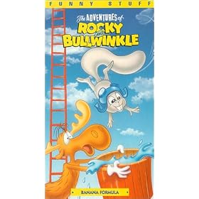 Adventures of Rocky and Bullwinkle Vol. 12  Banana Formula [VHS]