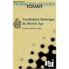 Vocabulaire historique du moyen age 3e ed.