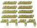 Hornby R8526 00 Gauge Skaledale Granite Wall Pack No 1 Railside Collection