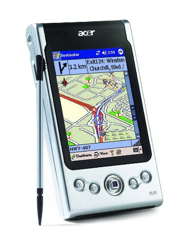 Acer n35 - Windows Mobile 2003 Premium - S3C2410 266 MHz - RAM: 64 MB - ROM: 32 MB - SD Memory Card 256 MB 3.5 TFT ( 240 x 320 ) - GPS