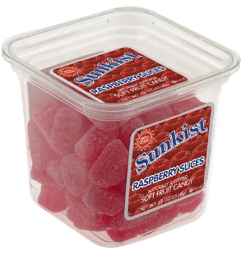 Sunkist Raspberry Slices ? 18 oz by Raspberry Candy