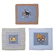 Little Dozer 3-pk. Wall Hanging Set - Blue/ Khaki