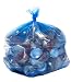 Blue Recycling Bags, 23x10x39 (33x39), 33 Gal, 100/case1.2 Mil