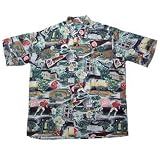 Reyn Georgia Bulldogs Black Hawaiian Full Button Shirt