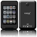 Kubik Edge II 4GB 2.8" Touch Screen MP3 & Video Player with Built-in Camera & YouTube Player