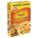 Post Maple Pecan Crunch Cereal, 16-Ounce Boxes (Pack of 4)